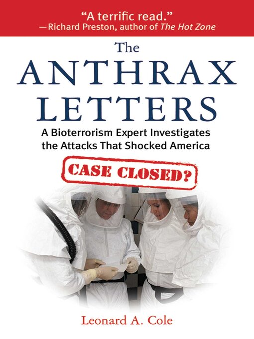 Title details for The Anthrax Letters by Leonard A. Cole - Available